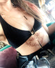 Șablon "Candelabru mare" pentru tatuaje temporare cu henna
