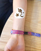 Mini kit "Constelații" tatuaje temporare cu henna și șabloane